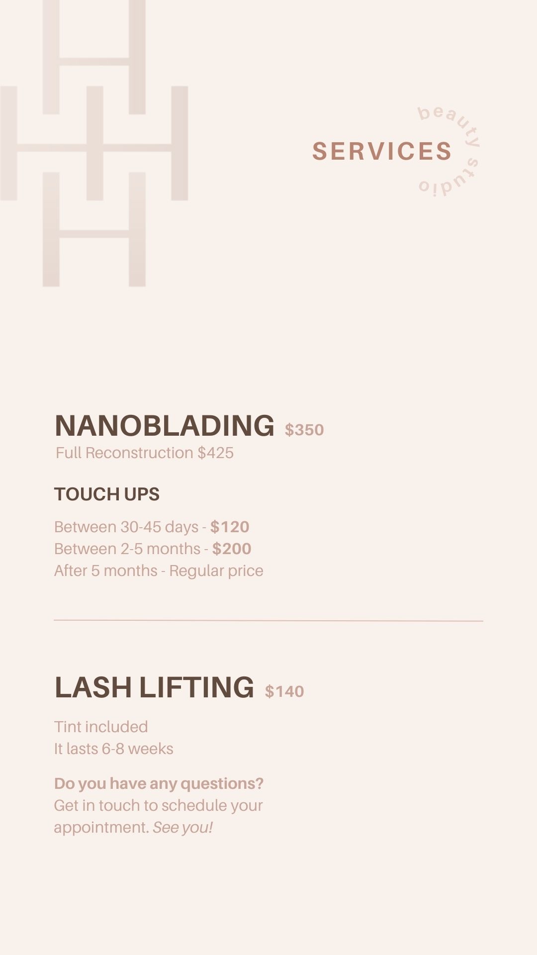 Prices